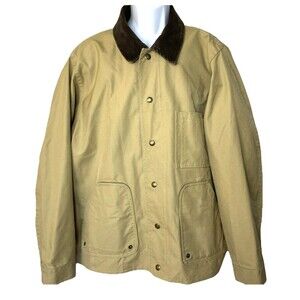 FILSON Mens XL Dry Tin Cloth Hunting Outdoor Field Jacket 753N Vintage 2001 USA